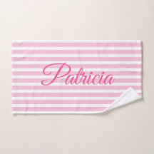 Manteau de Yoga personnalisé Pink Stripes Mat