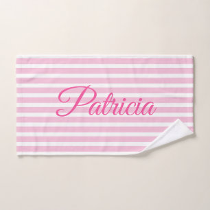 Manteau de Yoga personnalisé Pink Stripes Mat