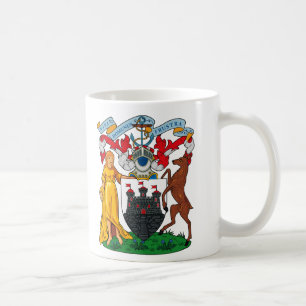Manteau d'Edimbourg de tasse de bras