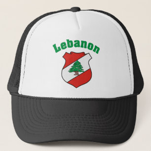 Manteau du Liban de casquette de bras/de drapeau