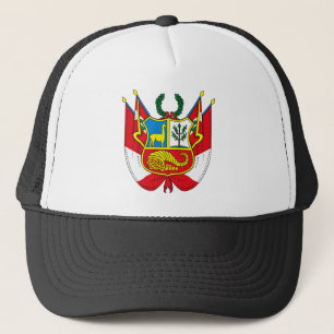 Manteau du Pérou de casquette de bras