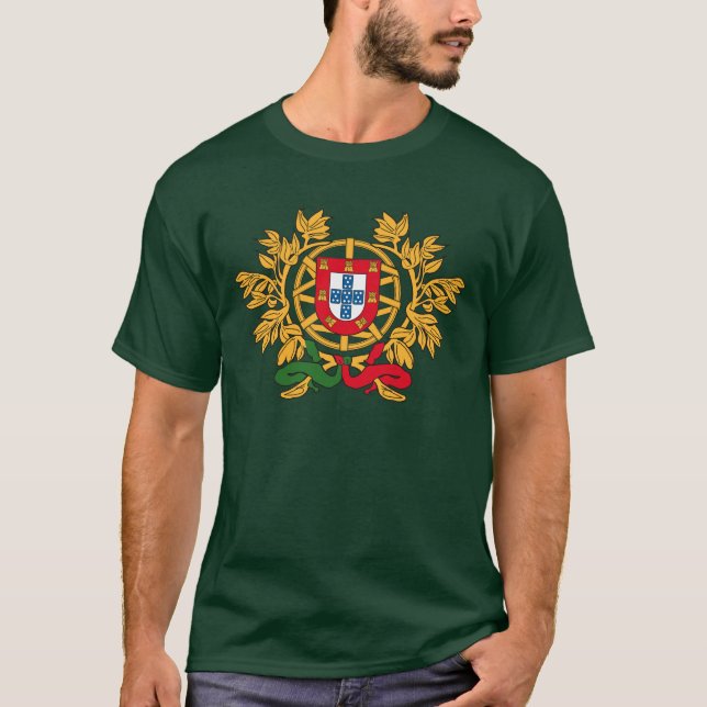 Manteau du Portugal de T-shirt de bras (Devant)