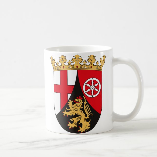 Manteau du Rhénanie-Palatinat de tasse de bras (Droite)