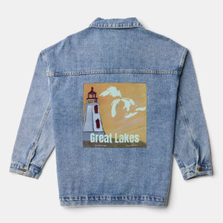 Manteau en denim Great Lakes Art à porter