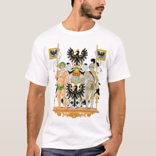 Manteau est de la Prusse de T-shirt de bras