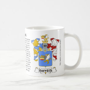 Manteau hongrois de famille de Horvath de tasse de