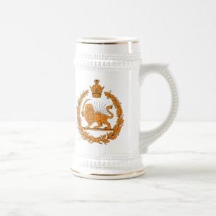 Manteau persan de tasse de bras