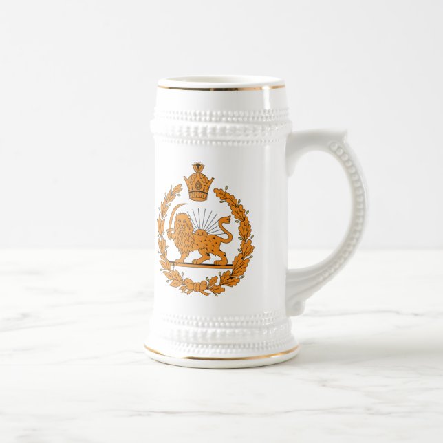 Manteau persan de tasse de bras (Droite)