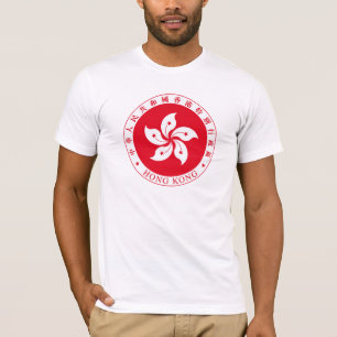 Manteaux de Hong Kong de T-shirt de bras