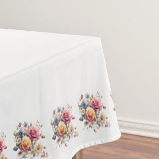 Mantel Blanco Flores para Celebrar Tischdecke