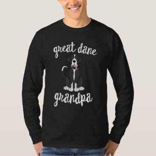 Mantel-Great Dane-Opa-Pawpa-Hund-Großeltern G T-Shirt