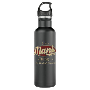 Mantel Name Wasser Flasche Geschenk Edelstahlflasche
