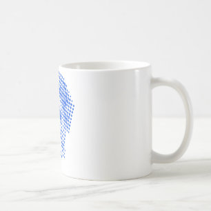 Manteldogge abstrakt kaffeetasse