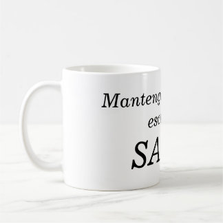 Mantengan la calma kaffeetasse