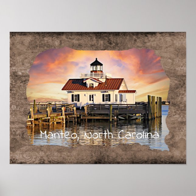 Manteo, North Carolina*** Poster (Vorne)