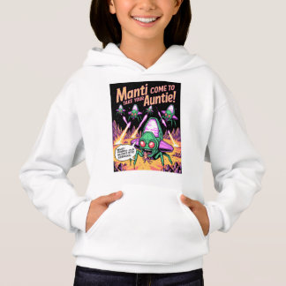 Manti-Alien-Entführungs-Party! Defender Arcade '81 Hoodie