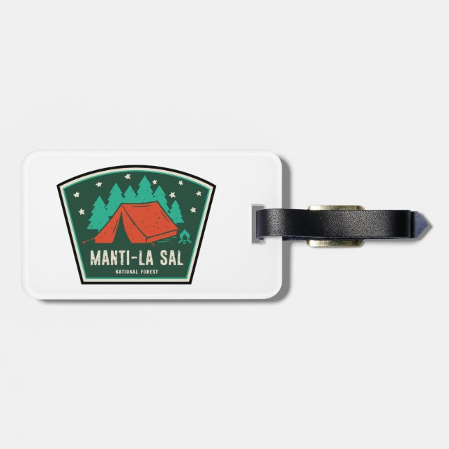 Manti-La Sal National Forest Camping Gepäckanhänger (Rückseite horizontal)