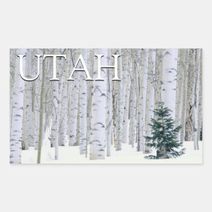 Manti-LaSal National Forest, Utah Rechteckiger Aufkleber