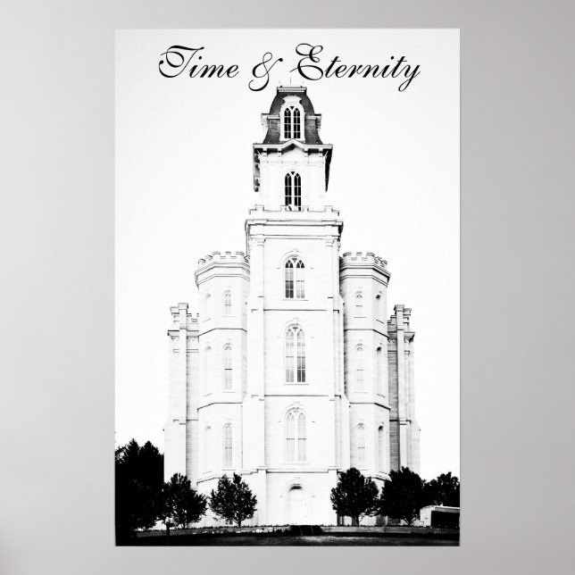 Manti Temple Poster (Vorne)