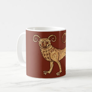 Manticore sur la Mug de café rouge