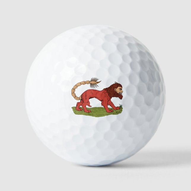 Mantikor Golfball (Vorderseite)