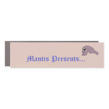 Mantis Presents Autoaufkleber
