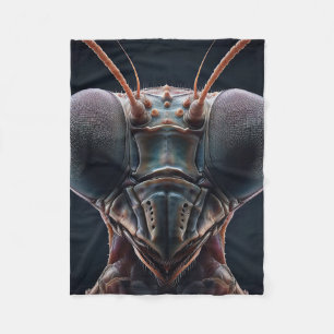 Mantis zu beten, Macro Nah Fleecedecke