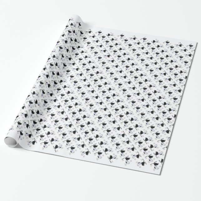 Mantle Great Dane History Design Geschenkpapier (Ungerollt)