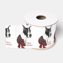 Mantle Great Dane Weihnachten Ripsband