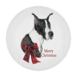 Mantle Great Dane Weihnachten Schneidebrett