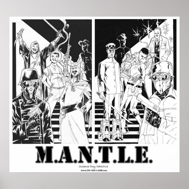 Mantle Poster (Vorne)