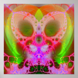 Mantoid Breath Var 2 (12 par 12) Art Print Poster