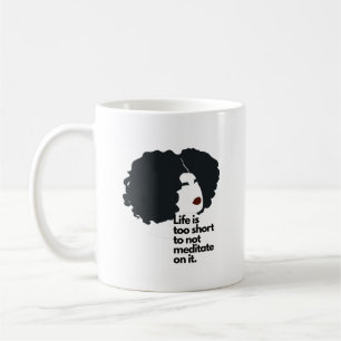 Mantra der Morgenmediation Kaffeetasse