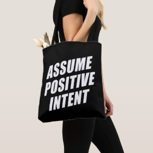 Mantra für die Affirmation Message - positive Absi Tasche