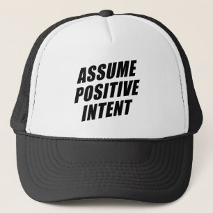 Mantra für die Affirmation Message - positive Absi Truckerkappe