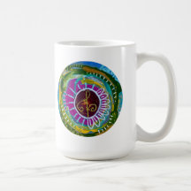 Mantra Mug avec portail de prière - élévé