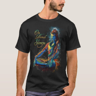 Mantra von Maha Shiva in tiefer Meditation lustig T-Shirt