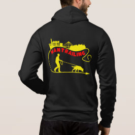 Mantrailing Suchteam Schäferhund und Mann Hoodie