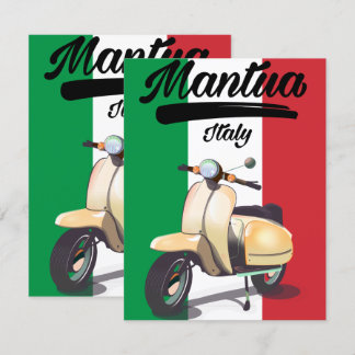 Mantua Italien Reiseplakat