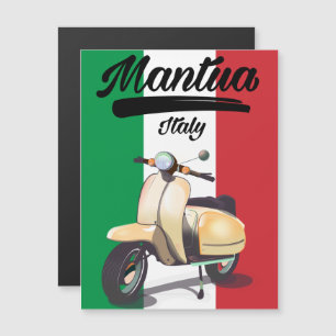 Mantua Italien Reiseplakat Magnetkarte