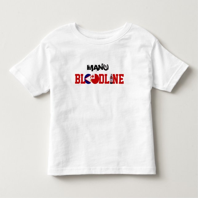 MANU BLOODLINE KLEINKIND T-SHIRT (Vorderseite)