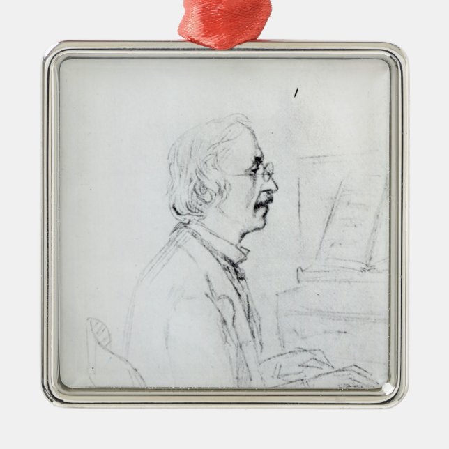 Manuel Garcia Silbernes Ornament (Vorne)