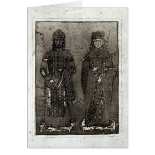 Manuel I Comnenus und Kaiserin Maria von Antioch