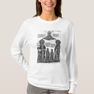 Manuel Palaeologus geschützt durch Jungfrau Mary T-Shirt
