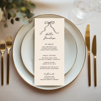 Manuell handgeschriebener Whimsical Bow Personaliz