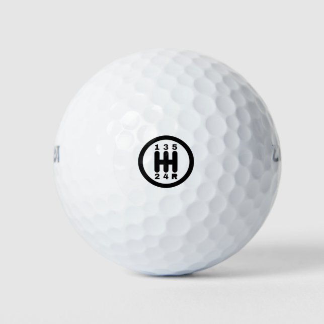 Manuelle Schaltgestaltung Golfball (Vorderseite)