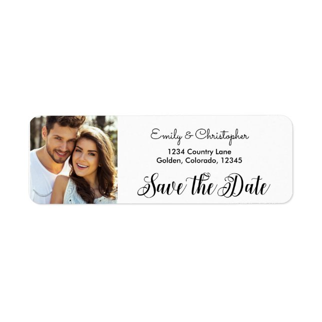 Manuelle SkriptWedding Save the Date Foto (Vorne)