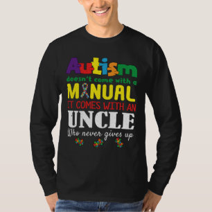Manuelles Onkel Puzzle Special Autismus Awareness T-Shirt