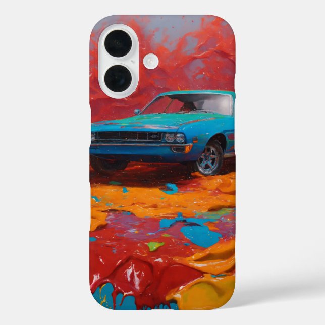 MANUELLES TRENDING IPHONE16 RÜCKDECKUNG iPhone 16 HÜLLE (Rückseite)