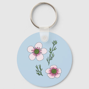 Manuka-Blüten Schlüsselanhänger